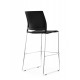 Verse Shell Skid Base Bar Stool